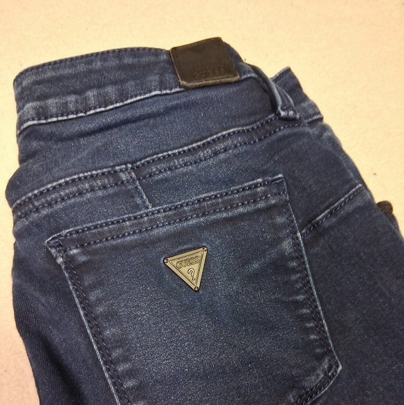 Guess Dark Blue Skinny Jeans - Picture 3 of 5